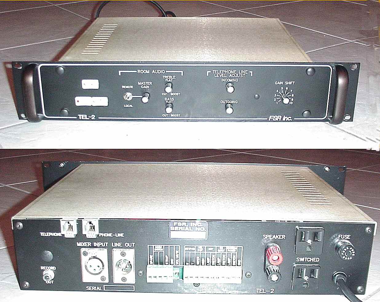 FSR Tel-2 Telephone Audio Integration System